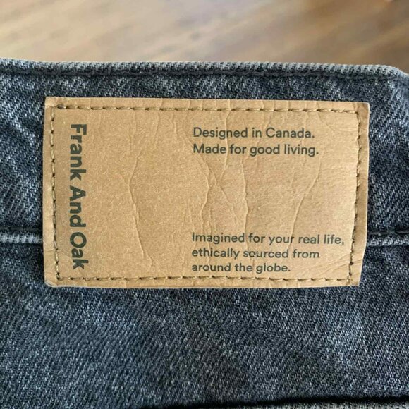 Women's Frank And Oak High-Waisted Denim Shorts - Sz.28 - Picture 3 of 4